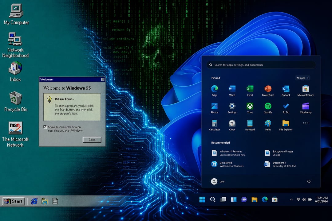 Windows 11 Still Uses 1990s Code, Microsoft Admits