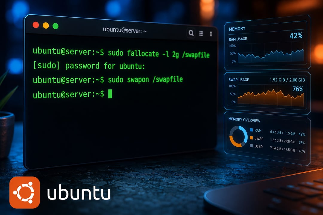 Add Swap Space on Ubuntu Using a Swapfile: Complete Guide