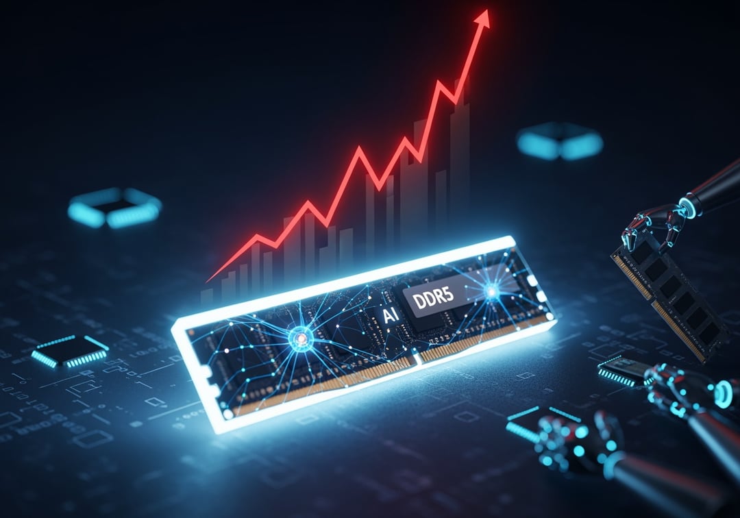 DDR5 RAM Prices Surge: AI Demand and Bots Drive Costs Up