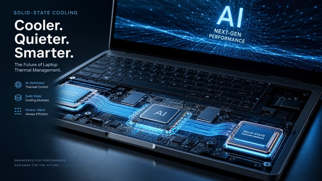 Solid-State Cooling: The Secret to Faster AI Laptops