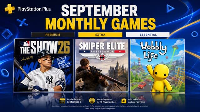 PlayStation Plus September Games: Sniper Elite Resistance and More