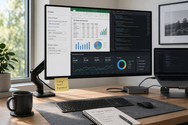 What Nobody Tells You About Upgrading to a 4K Monitor for Work