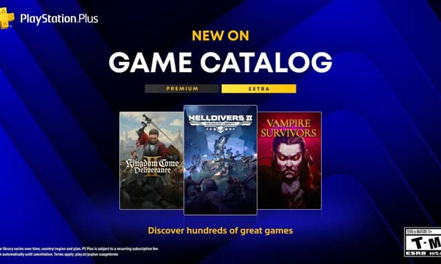 PlayStation Plus Adds Helldivers 2 and Kingdom Come: Deliverance II