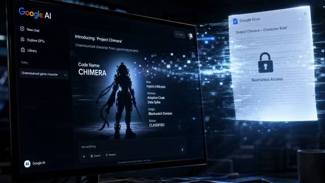 Google's AI Named an Unannounced Game Character From a Private Google Doc
