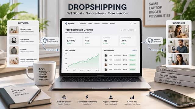 Start a Successful Dropshipping Business Without Stocking a Single Box