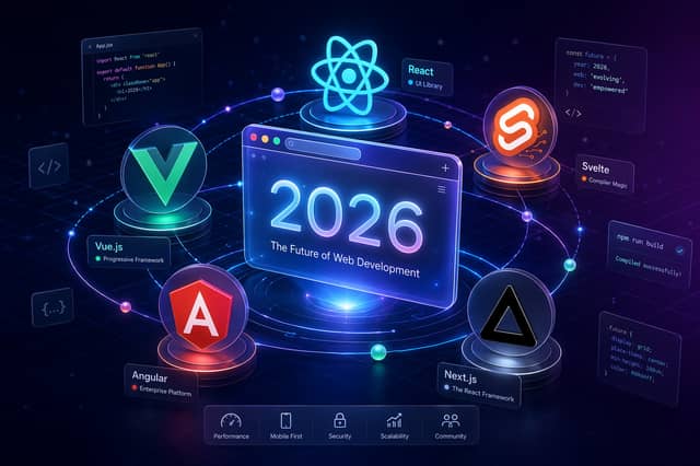 The Best Web Development Frameworks to Use in 2026
