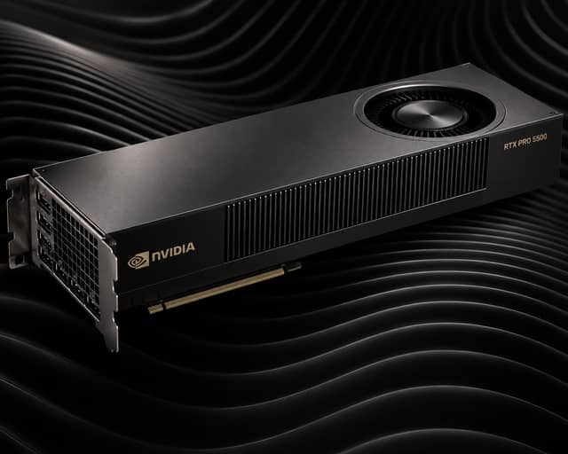Nvidia RTX Pro 5500 Blackwell Workstation GPU