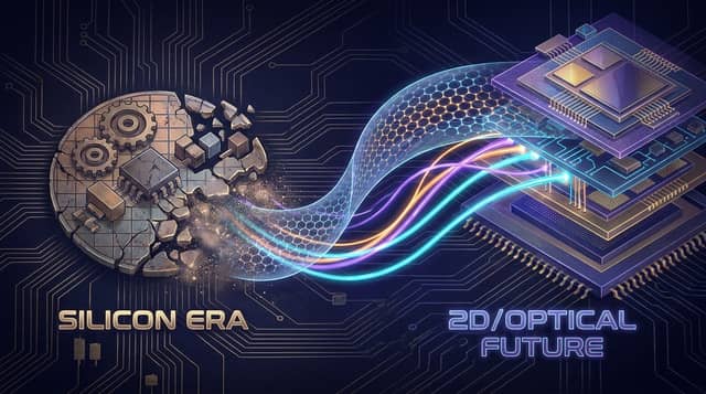 The Post-Silicon Era: How 2D Materials and Optical Interconnects Enable Next-Gen Chips