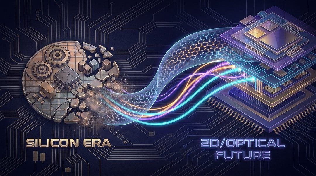 The Post-Silicon Era: 2D Materials & Optical Interconnects