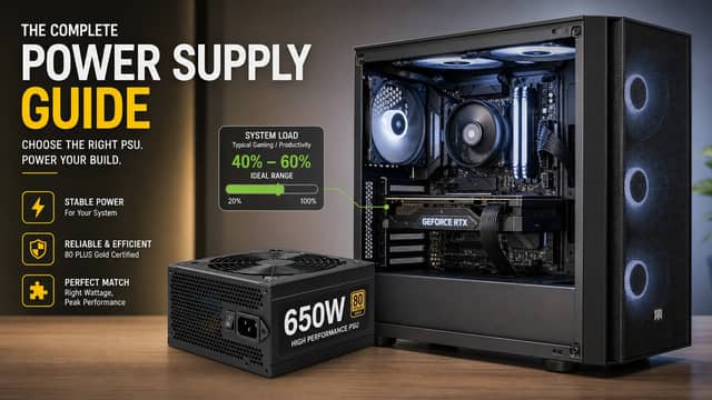 What PSU Wattage Do I Need? Why More Isn't Always Better