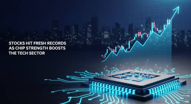 Stocks Hit Record Highs as Chip Sector Drives Tech Rally in 2026
