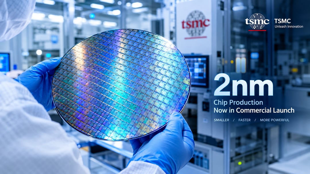 TSMC Starts Commercial 2nm Chip Production