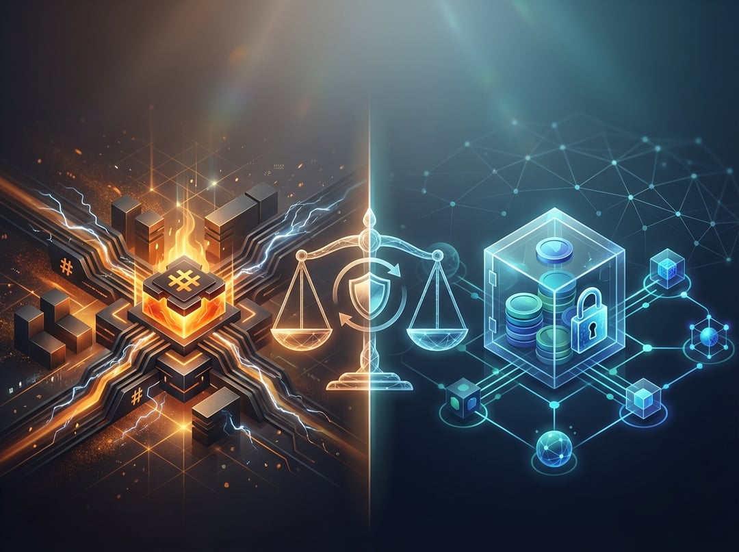Proof of Work vs Proof of Stake: Security, Energy & Tradeoffs