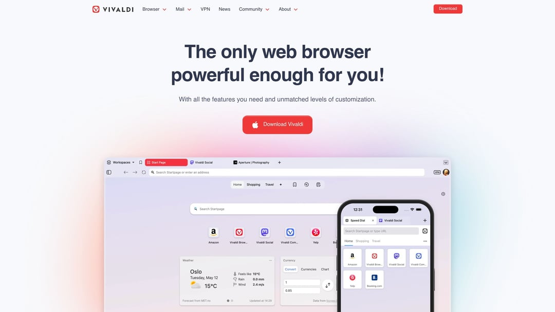 Vivaldi 8.0 Launches With Biggest Design Overhaul, No AI