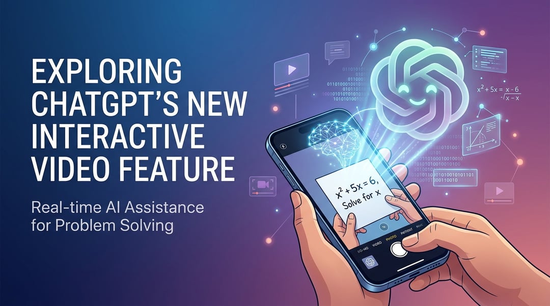 ChatGPT Interactive Video: Real-Time AI Visual Support