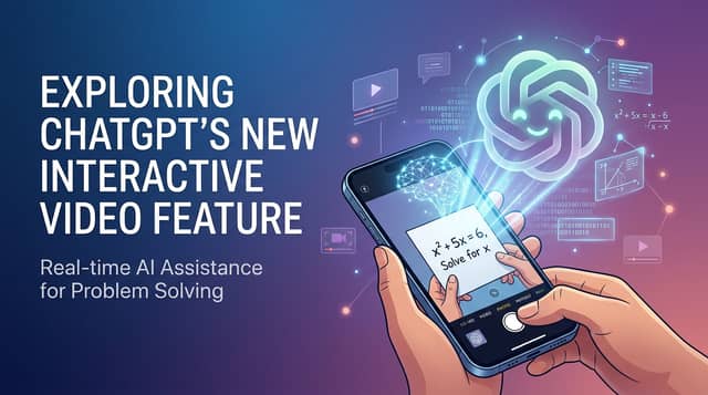 ChatGPT Interactive Video: Real-Time AI Visual Support