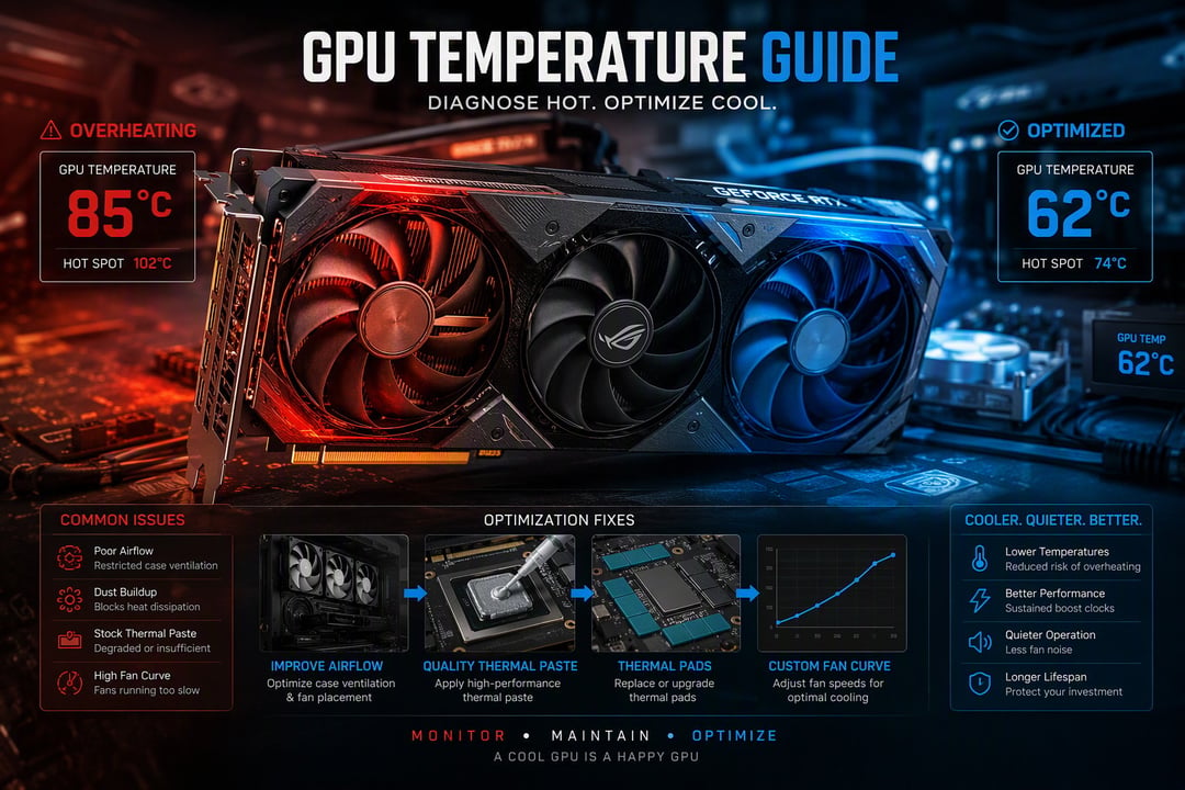 GPU Running Hot? 7 Causes & Temperature Fixes