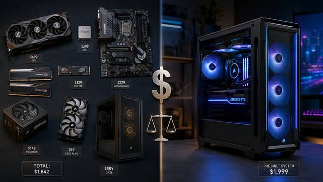 Is a Custom PC Really Cheaper Than a Prebuilt? The Honest Cost Breakdown
