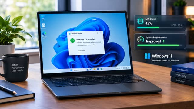 Windows 11 Performance Update for Low-Memory PCs