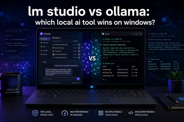 LM Studio vs Ollama: Which Local AI Tool Wins on Windows?