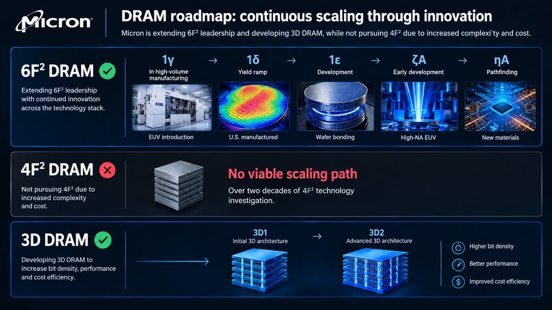 Micron 2027 DDR6, 1TB RDIMM, and NAND Roadmap
