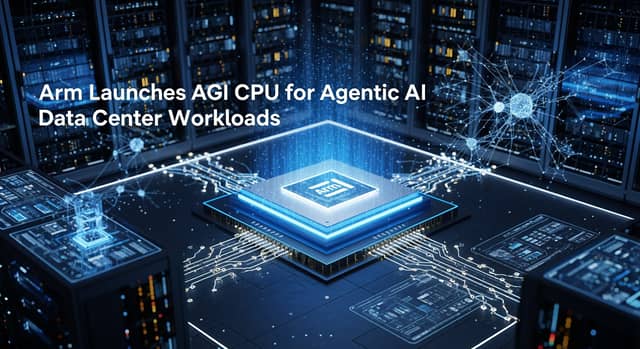 Arm Launches First In-House AGI CPU for AI Data Centers