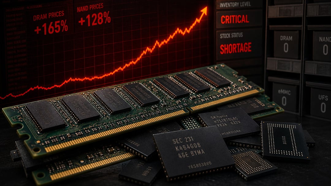 DRAM and NAND Prices Hit Record Highs