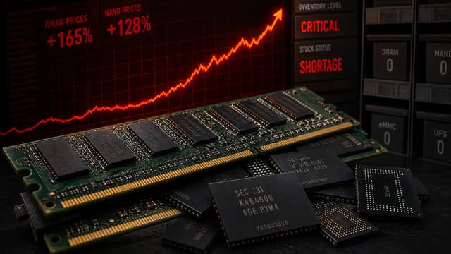 DRAM and NAND Prices Hit Record Highs