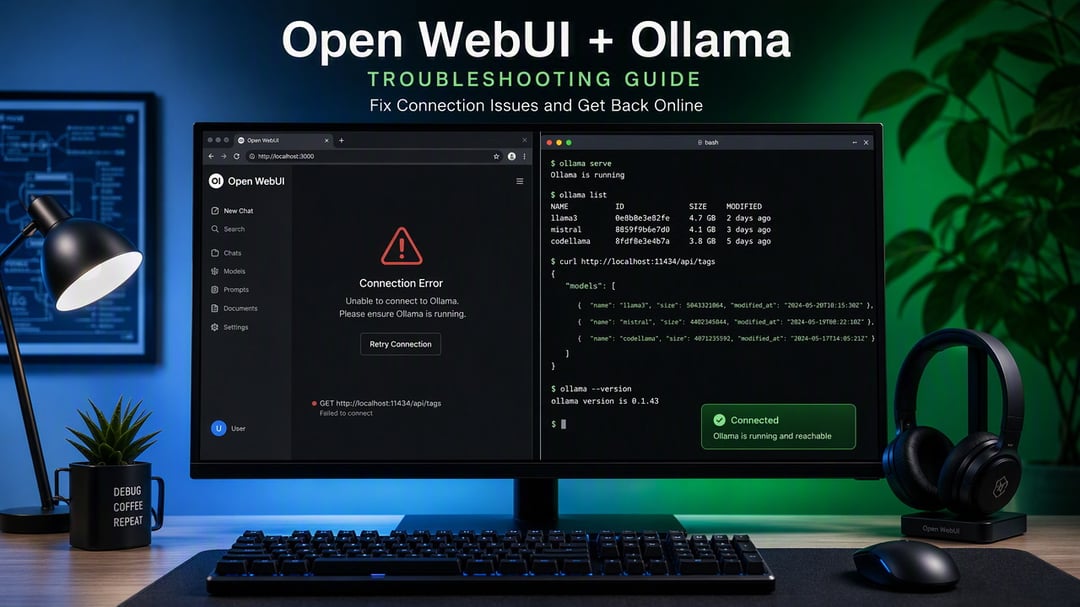 Open WebUI Not Connecting to Ollama? Here Is the Fix