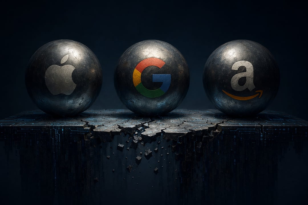 Is Big Tech Too Big to Fail? Systemic Risk of Apple & Amazon