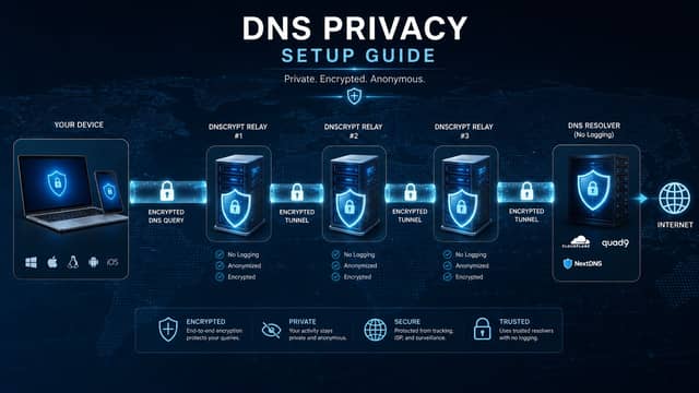 How to set up DNSCrypt with anonymized relays