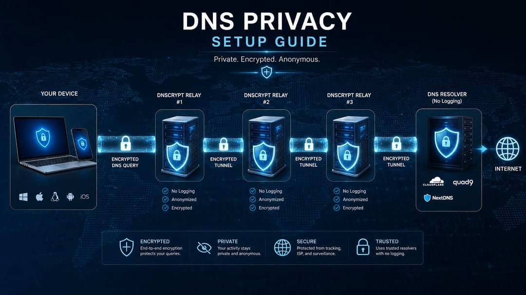How to Set Up DNSCrypt with Anonymized Relays