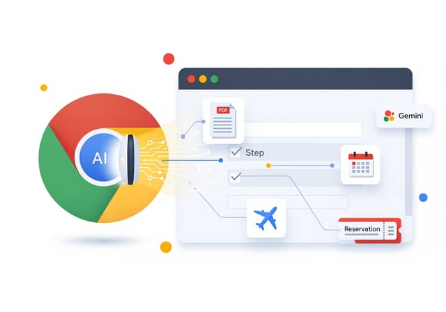 Google Chrome Autobrowsing: AI-Powered Web Task Automation & Gemini Sidebar